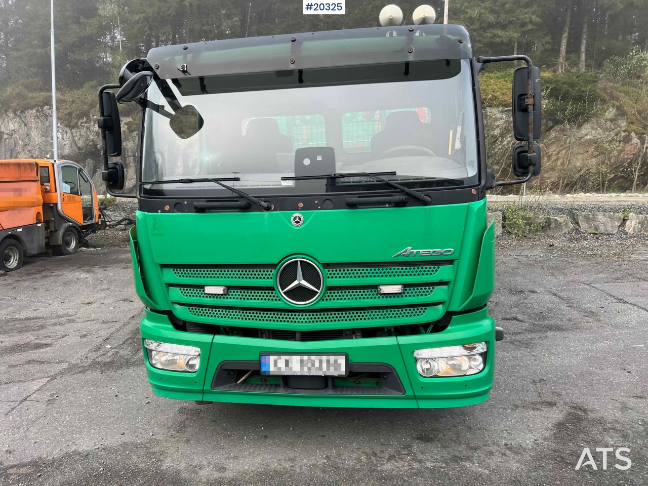Mercedes Atego 1524 - Скіповий навантажувач вантажівка: фото 4 Mercedes Atego 1524 - Скіповий навантажувач вантажівка: фото 4