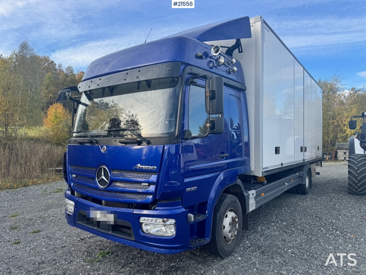 Mercedes Atego 1530 Skapbil m/ Full Sideåpning - Вантажівка з закритим кузовом: фото 1 Mercedes Atego 1530 Skapbil m/ Full Sideåpning - Вантажівка з закритим кузовом: фото 1