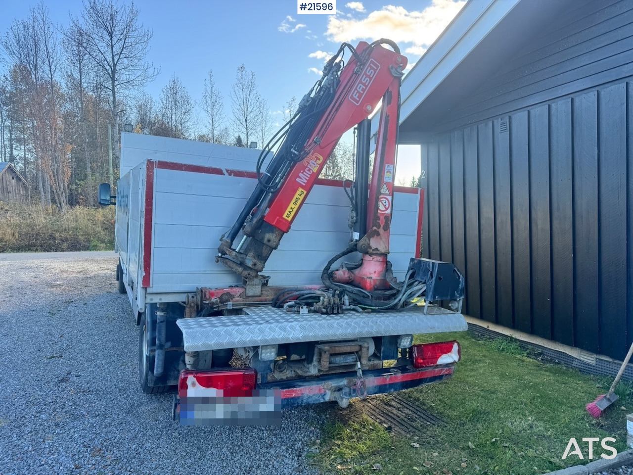 Mercedes-Benz Sprinter 519 4x4 nødslaktbil med vinsj og bakmontert Fassi kran - Суцільнометалевий фургон: фото 5 Mercedes-Benz Sprinter 519 4x4 nødslaktbil med vinsj og bakmontert Fassi kran - Суцільнометалевий фургон: фото 5