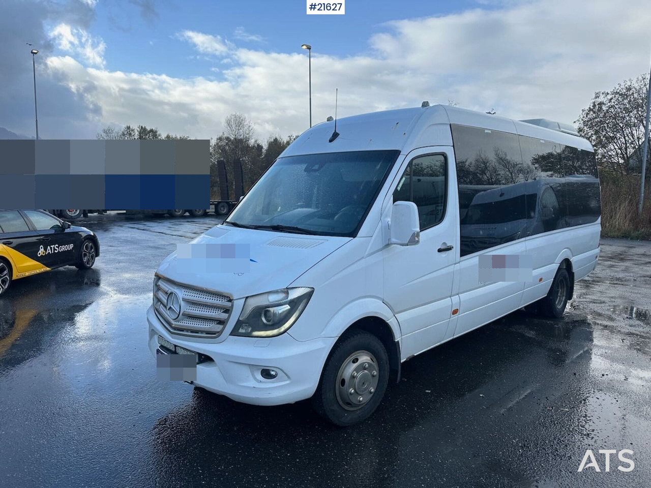 Mercedes Sprinter minibuss 4x2 m/ 16+1 seter, rullestolrampe og handikap plass. - Мікроавтобус, Пасажирський фургон: фото 2 Mercedes Sprinter minibuss 4x2 m/ 16+1 seter, rullestolrampe og handikap plass. - Мікроавтобус, Пасажирський фургон: фото 2