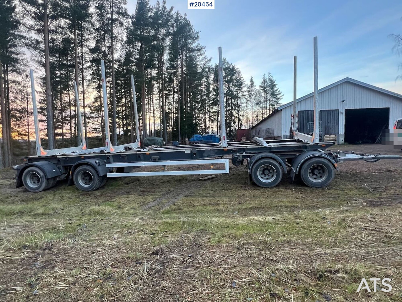 Mjølby Mjøby Tømmerhenger - Причіп лісовоз: фото 2 Mjølby Mjøby Tømmerhenger - Причіп лісовоз: фото 2