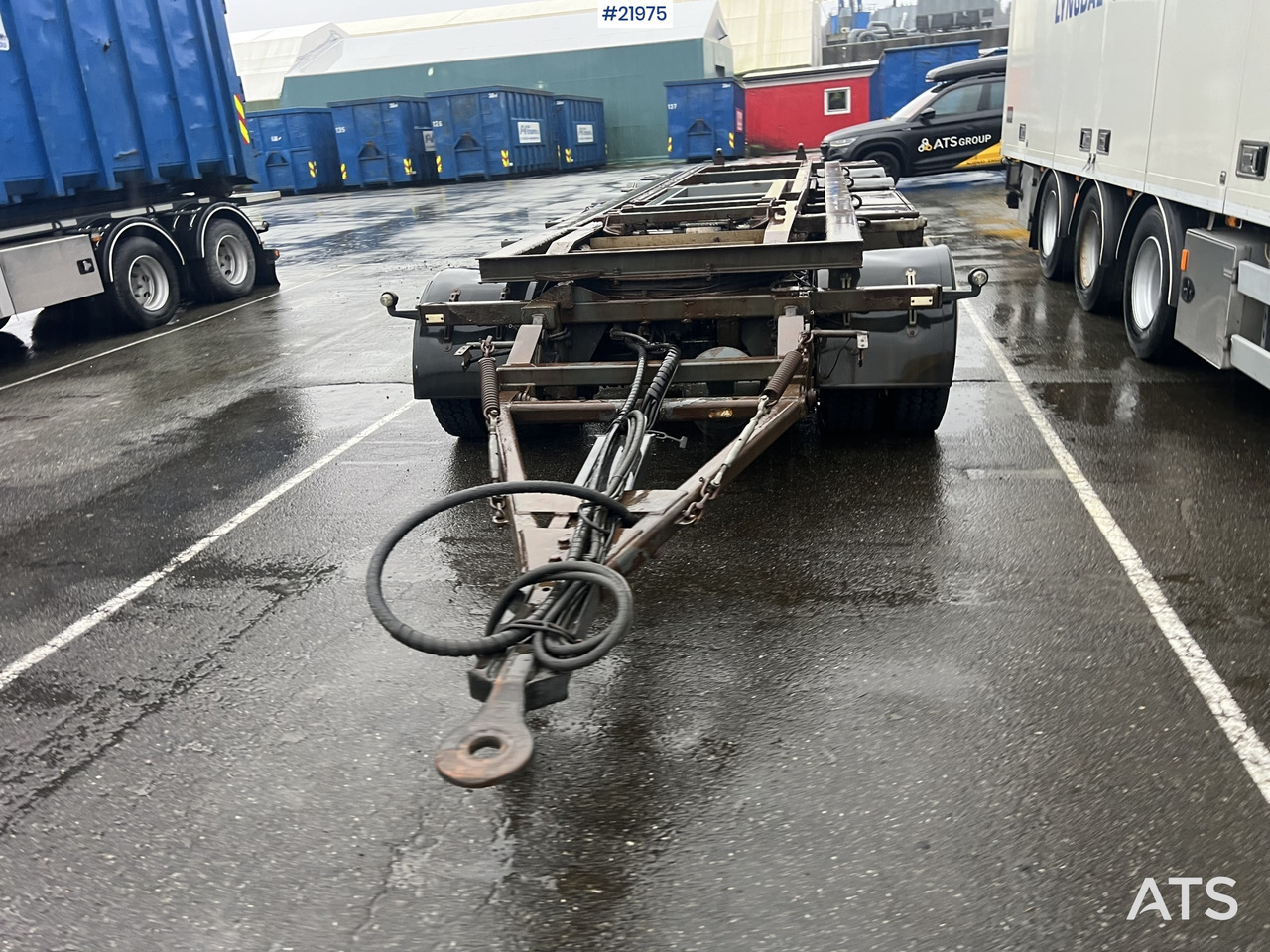 NOR SLEP sl-28kt 3 akslet krokslep m/ tipp - Причіп мультиліфт/ Бункеровоз: фото 3 NOR SLEP sl-28kt 3 akslet krokslep m/ tipp - Причіп мультиліфт/ Бункеровоз: фото 3