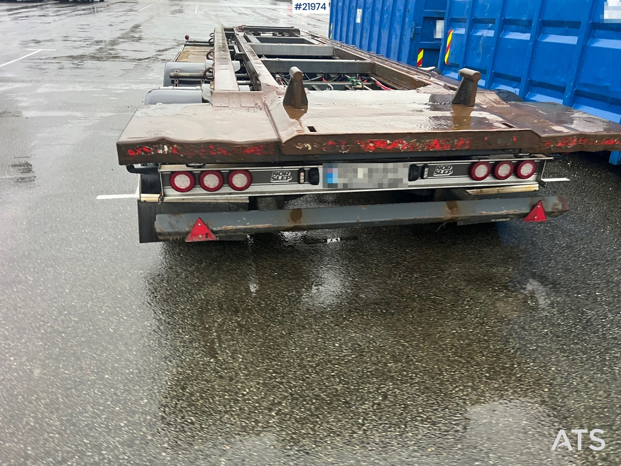 NOR SLEP sl-28kt 3 akslet krokslep m/ tipp - Причіп мультиліфт/ Бункеровоз: фото 5 NOR SLEP sl-28kt 3 akslet krokslep m/ tipp - Причіп мультиліфт/ Бункеровоз: фото 5