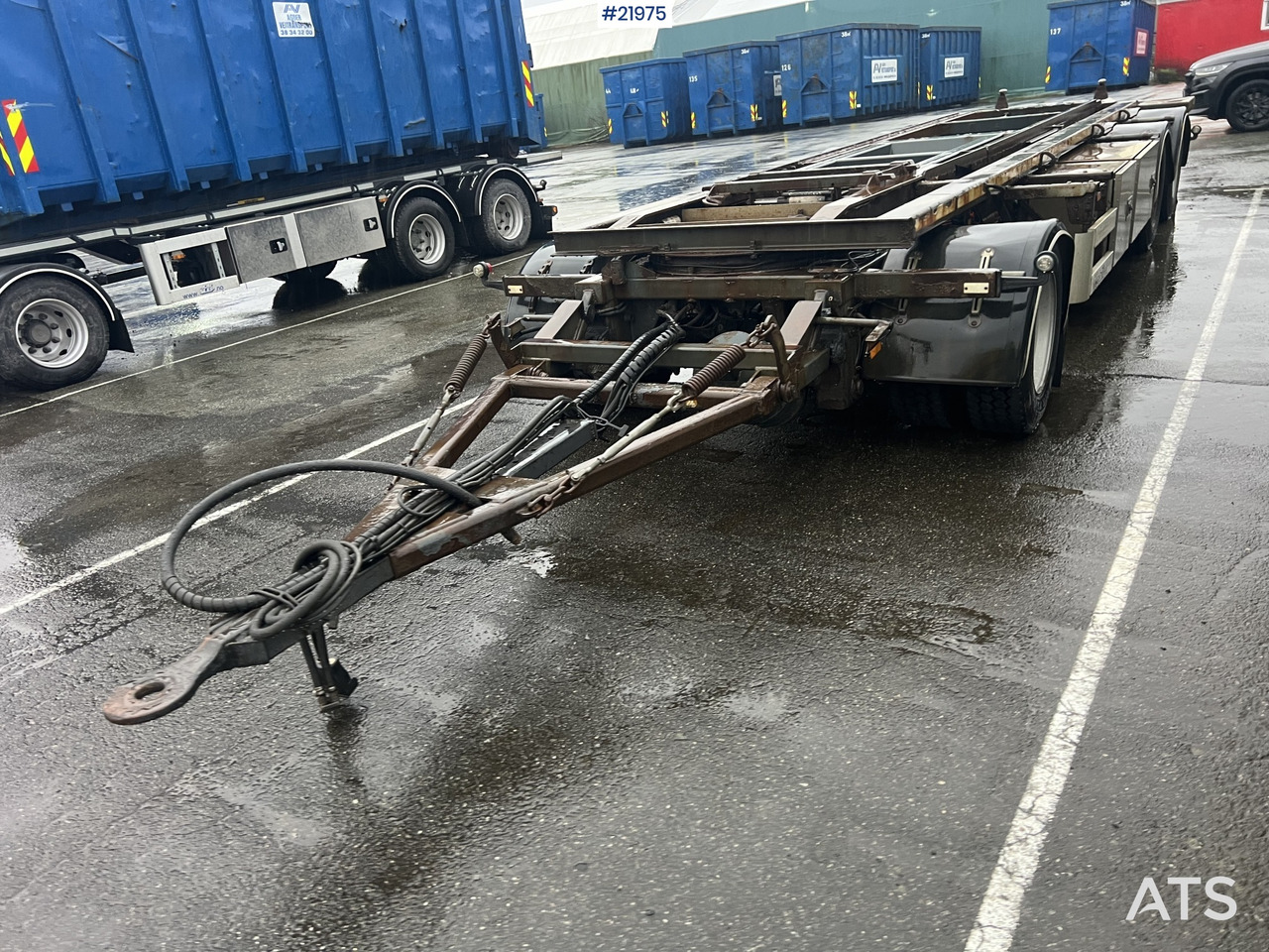 NOR SLEP sl-28kt 3 akslet krokslep m/ tipp - Причіп мультиліфт/ Бункеровоз: фото 4 NOR SLEP sl-28kt 3 akslet krokslep m/ tipp - Причіп мультиліфт/ Бункеровоз: фото 4