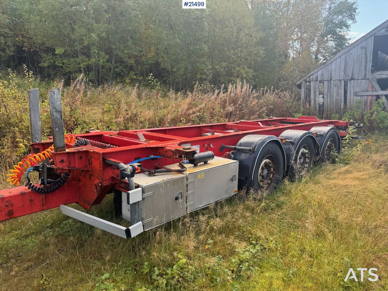 Narko Containerhenger - Контейнеровоз/ Змінний кузов причіп: фото 1 Narko Containerhenger - Контейнеровоз/ Змінний кузов причіп: фото 1