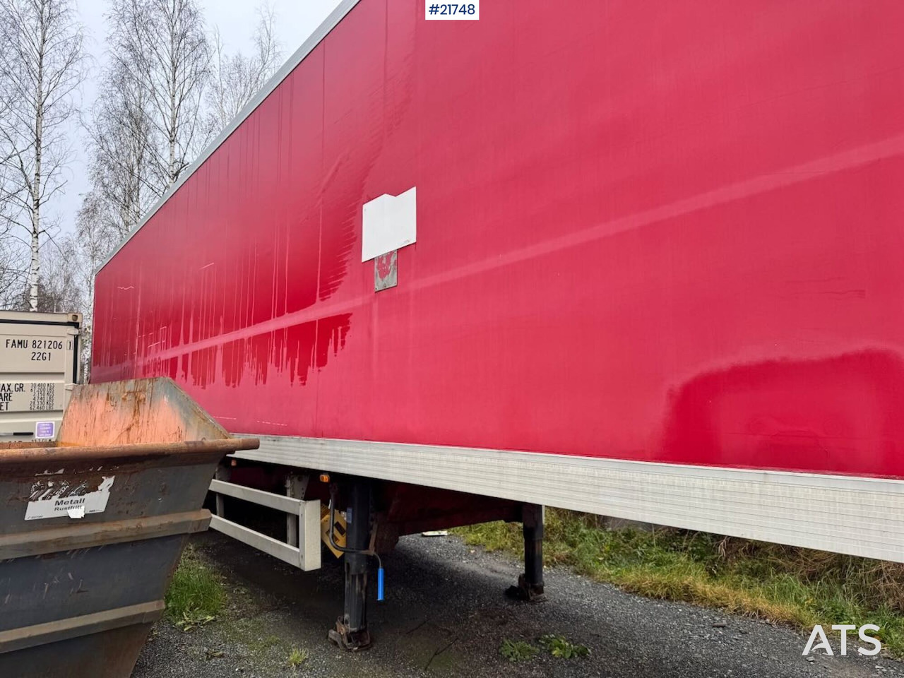 Narko Skapsemi m/ full sideåpning - Закритий кузов напівпричіп: фото 3 Narko Skapsemi m/ full sideåpning - Закритий кузов напівпричіп: фото 3