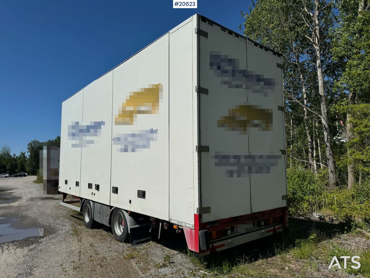 Nor Slep Cabinet trailer w/ full side opening - Закритий кузов причіп: фото 5 Nor Slep Cabinet trailer w/ full side opening - Закритий кузов причіп: фото 5