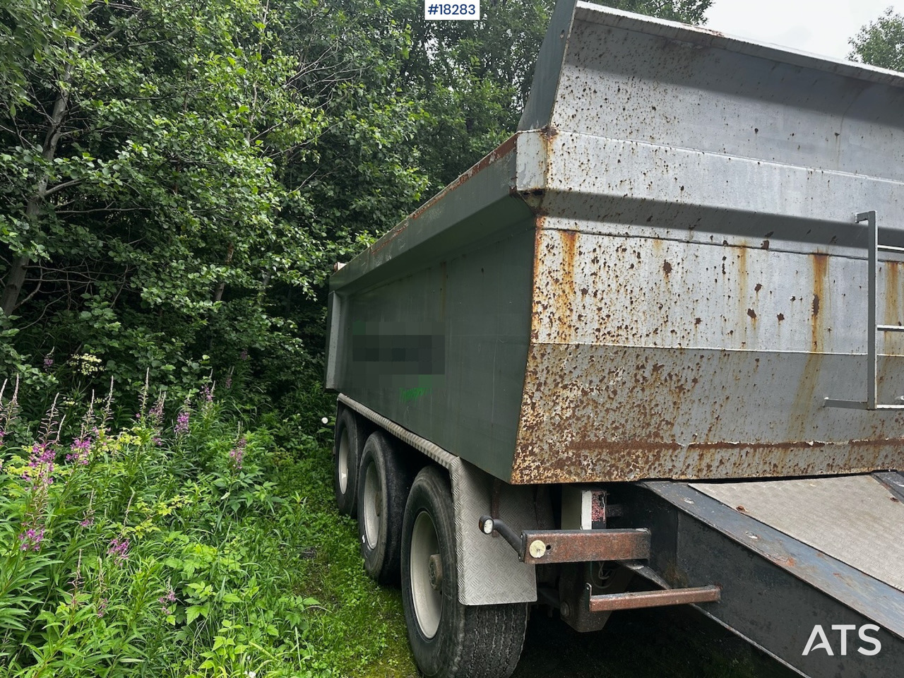 Nor-Slep Trippel kjerre - Самоскид причіп: фото 3 Nor-Slep Trippel kjerre - Самоскид причіп: фото 3