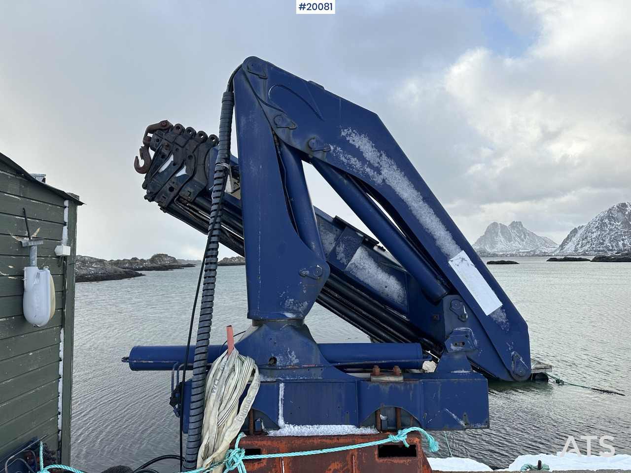 Palfinger PK 14080 C kran m/ hydraulikk pumpe - Кран-маніпулятор: фото 1 Palfinger PK 14080 C kran m/ hydraulikk pumpe - Кран-маніпулятор: фото 1