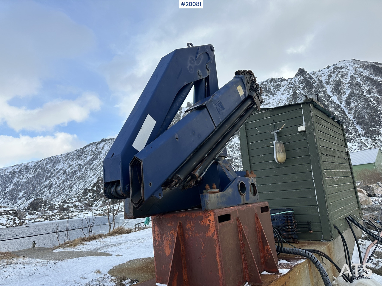 Palfinger PK 14080 C kran m/ hydraulikk pumpe - Кран-маніпулятор: фото 4 Palfinger PK 14080 C kran m/ hydraulikk pumpe - Кран-маніпулятор: фото 4