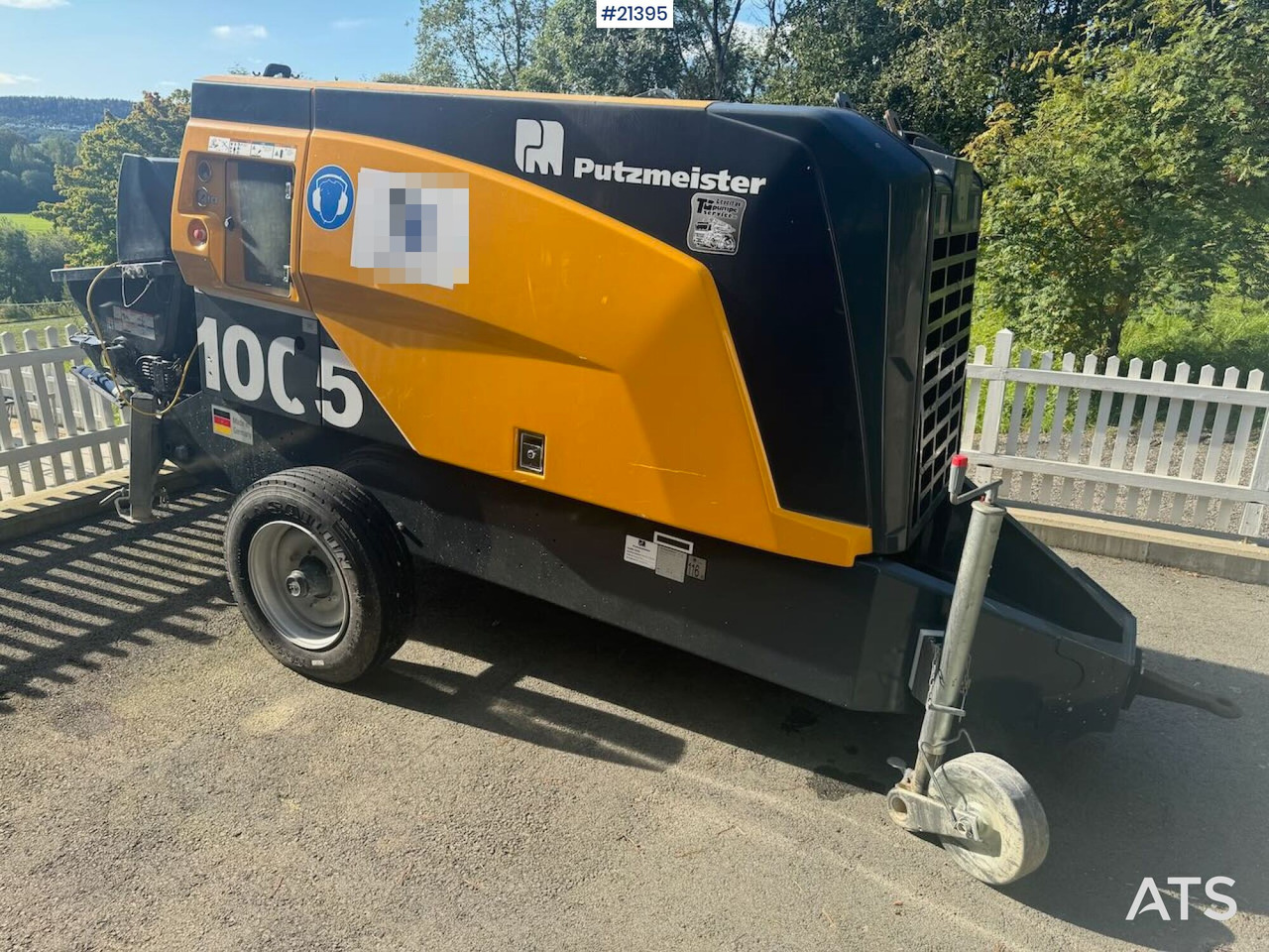 Стаціонарний бетононасос Putzmeister BSA 1005 D5: фото 7 Стаціонарний бетононасос Putzmeister BSA 1005 D5: фото 7