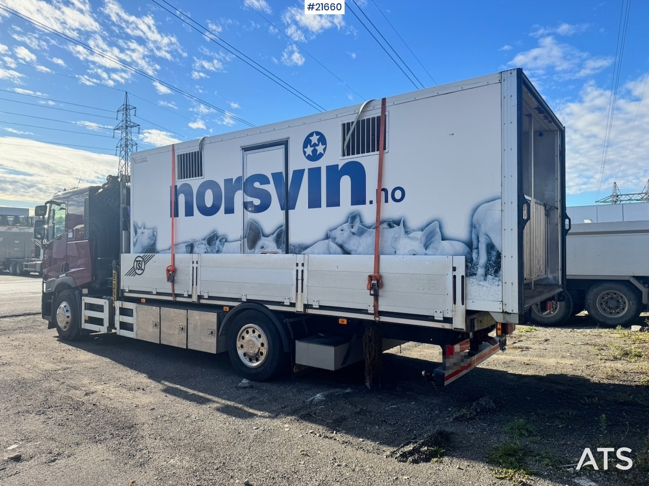 Renault Renault T380 6x2 Kranbil m/ 19 t/m Palfinger - Вантажівка з маніпулятором: фото 5 Renault Renault T380 6x2 Kranbil m/ 19 t/m Palfinger - Вантажівка з маніпулятором: фото 5