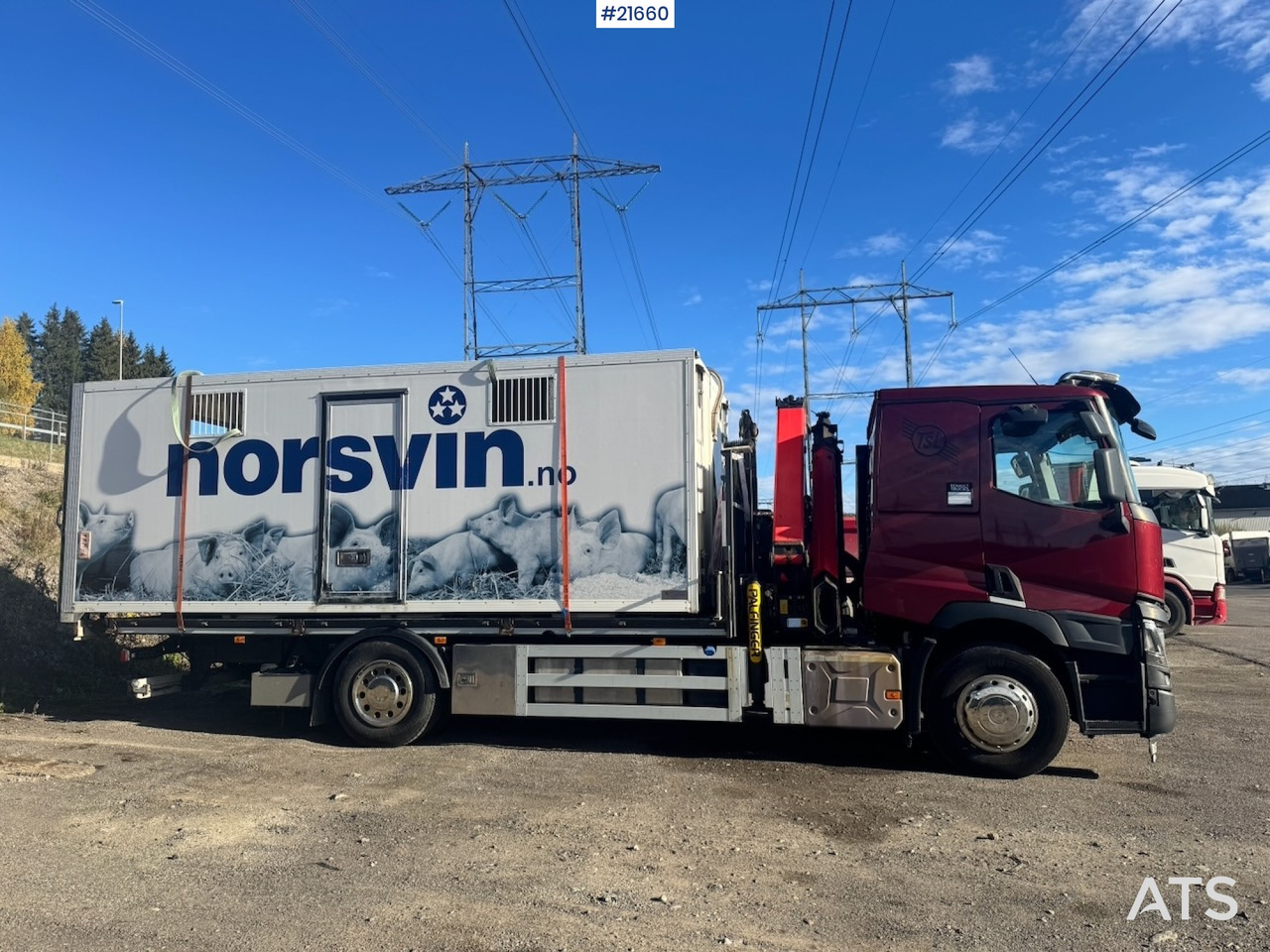 Renault Renault T380 6x2 Kranbil m/ 19 t/m Palfinger - Вантажівка з маніпулятором: фото 3 Renault Renault T380 6x2 Kranbil m/ 19 t/m Palfinger - Вантажівка з маніпулятором: фото 3