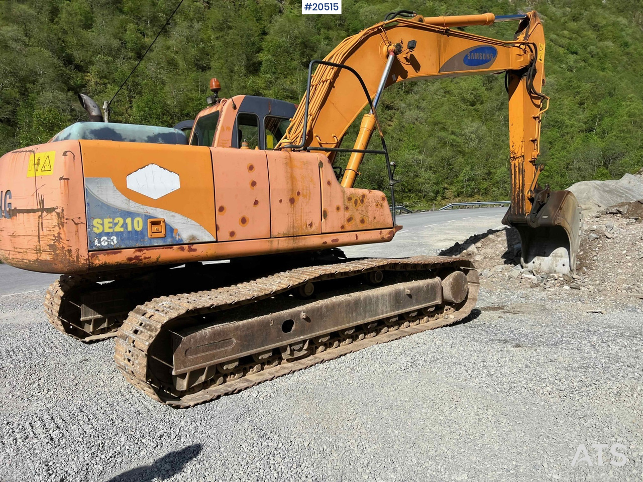 Екскаватор Samsung SE210 LC-3: фото 17