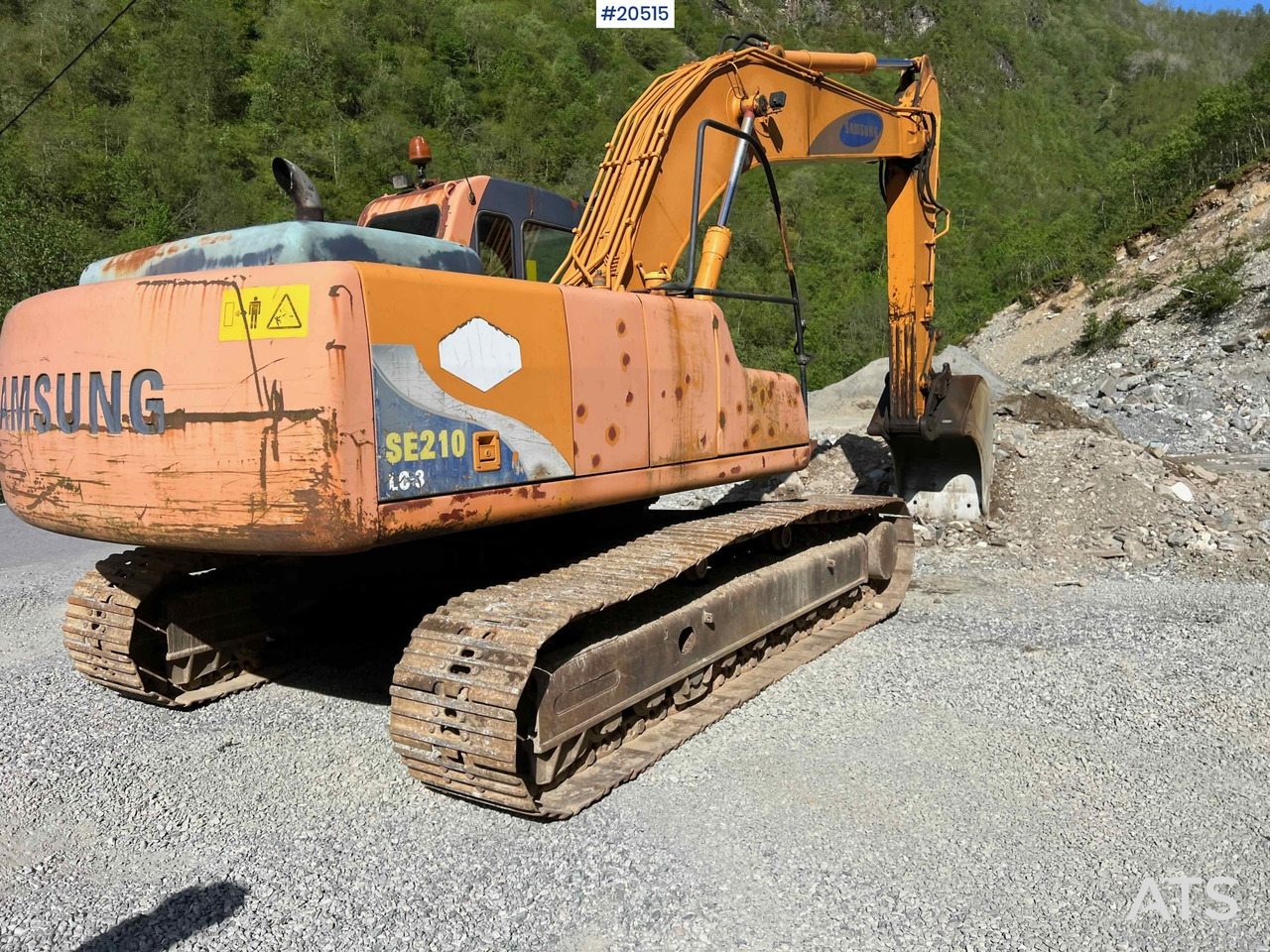 Екскаватор Samsung SE210 LC-3: фото 16