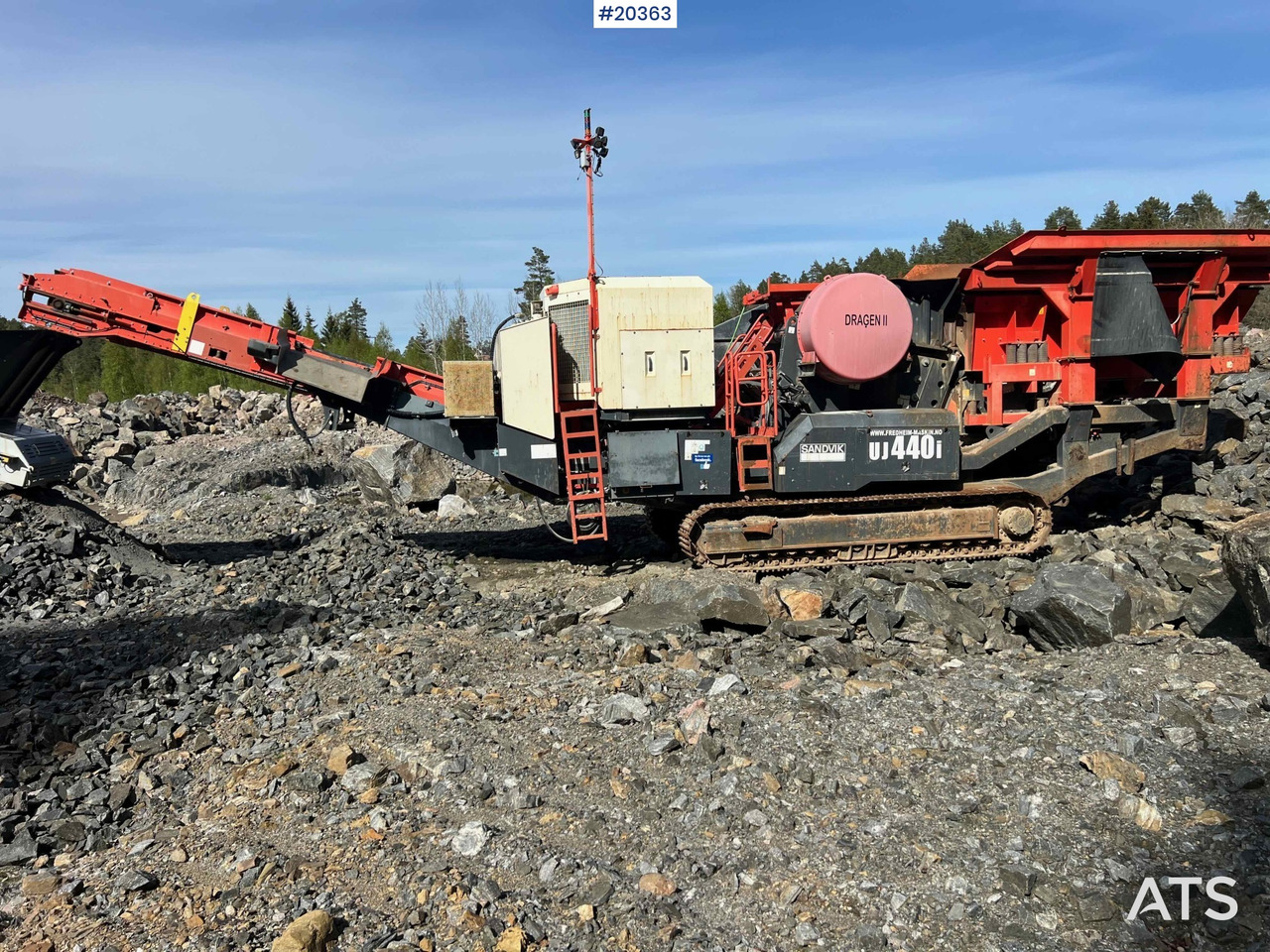 Sandvik UJ440I - Щокова дробарка: фото 5 Sandvik UJ440I - Щокова дробарка: фото 5