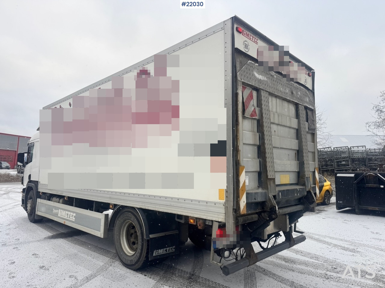 Вантажівка з закритим кузовом Scania 2005 Scania P310 4x2 Skapbil m/ full sideåpning.: фото 9 Вантажівка з закритим кузовом Scania 2005 Scania P310 4x2 Skapbil m/ full sideåpning.: фото 9