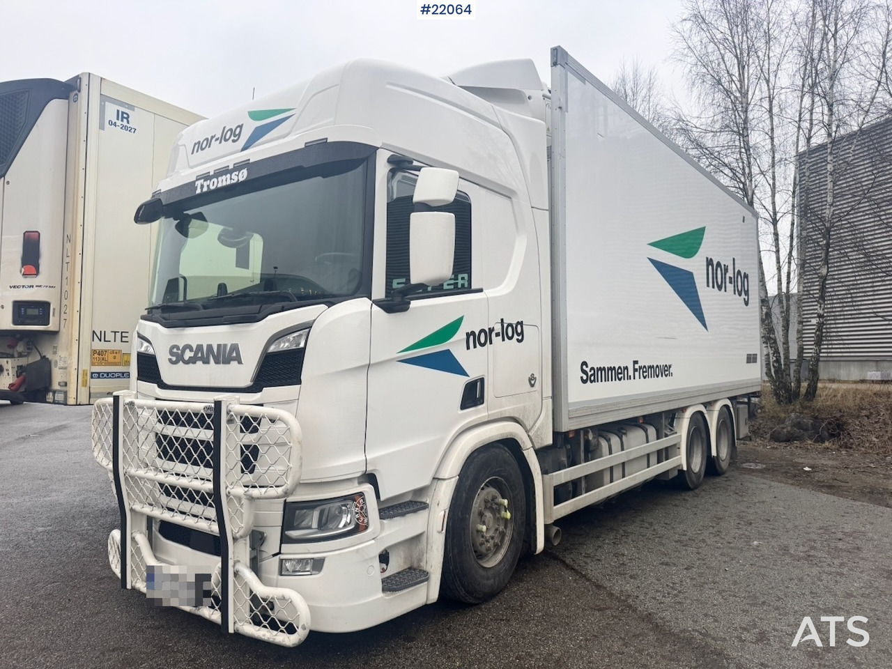 Scania 2022 Scania R660 6x4 Skapbil m/ Kjøl/frys aggregat. - Вантажівка з закритим кузовом: фото 1 Scania 2022 Scania R660 6x4 Skapbil m/ Kjøl/frys aggregat. - Вантажівка з закритим кузовом: фото 1