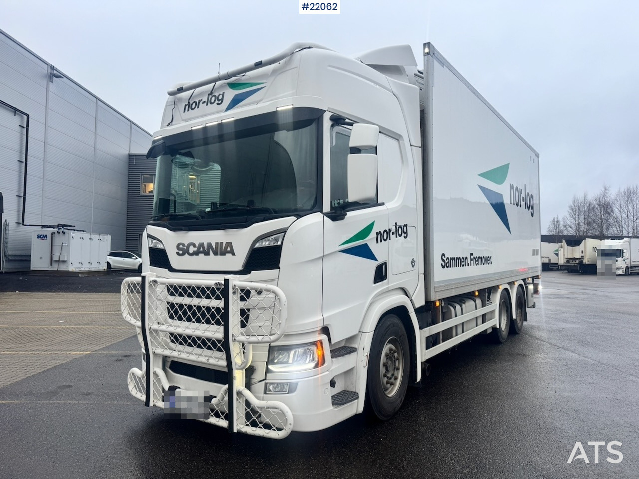 Scania 2022 Scania R660 6x4 Skapbil m/ Kjøl/frys aggregat - Вантажівка з закритим кузовом: фото 2 Scania 2022 Scania R660 6x4 Skapbil m/ Kjøl/frys aggregat - Вантажівка з закритим кузовом: фото 2