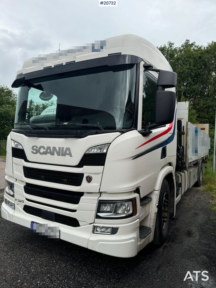 Scania P320 - Вантажівка з маніпулятором, Бортова вантажівка/ Платформа: фото 5 Scania P320 - Вантажівка з маніпулятором, Бортова вантажівка/ Платформа: фото 5