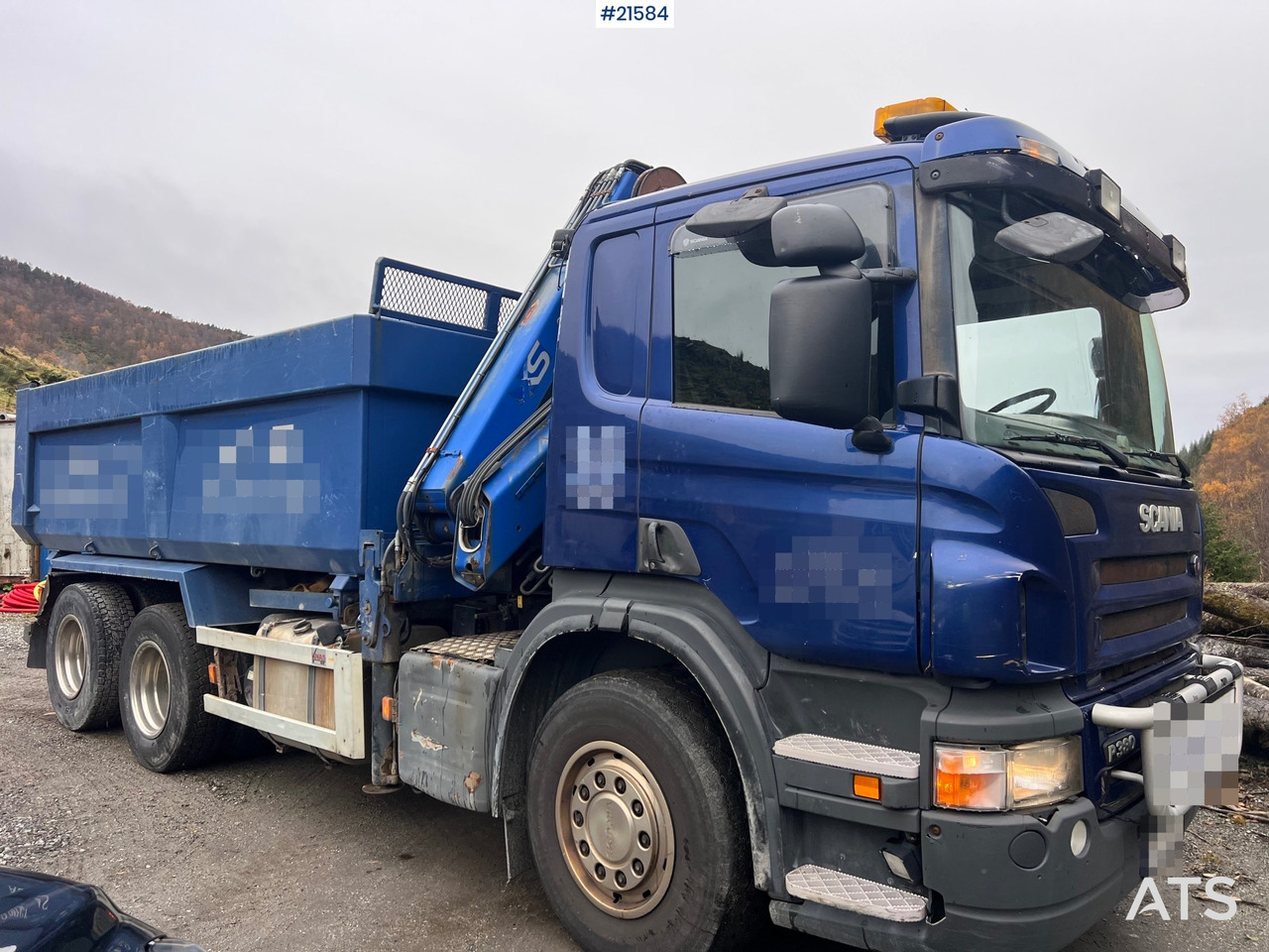 Scania P380 6x2 kranbil m/tipp, m/14t/ og m/Hiab kran - Вантажівка з маніпулятором: фото 3 Scania P380 6x2 kranbil m/tipp, m/14t/ og m/Hiab kran - Вантажівка з маніпулятором: фото 3