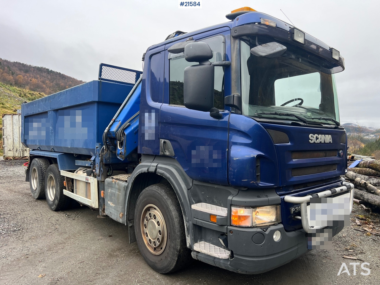Scania P380 6x2 kranbil m/tipp, m/14t/ og m/Hiab kran - Вантажівка з маніпулятором: фото 2 Scania P380 6x2 kranbil m/tipp, m/14t/ og m/Hiab kran - Вантажівка з маніпулятором: фото 2