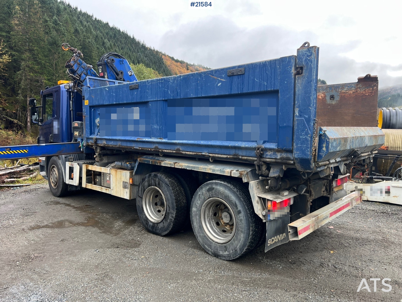 Scania P380 6x2 kranbil m/tipp, m/14t/ og m/Hiab kran - Вантажівка з маніпулятором: фото 5 Scania P380 6x2 kranbil m/tipp, m/14t/ og m/Hiab kran - Вантажівка з маніпулятором: фото 5