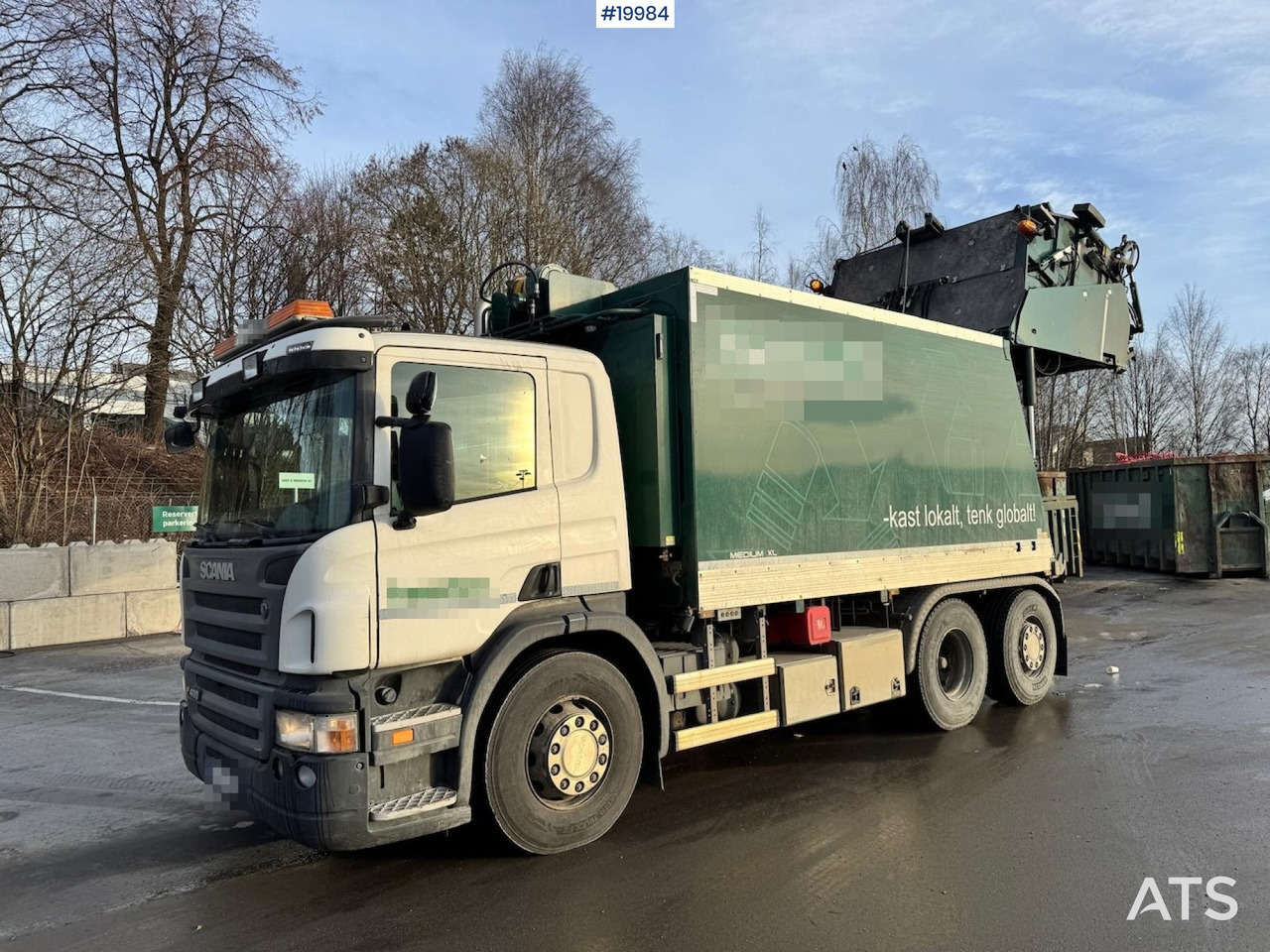 Сміттєвози Scania P400: фото 39