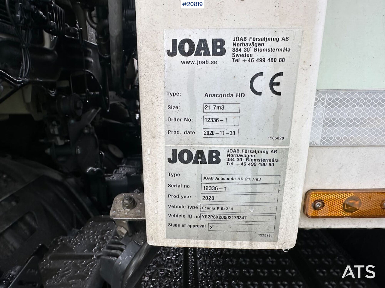 Сміттєвози Scania P410: фото 26