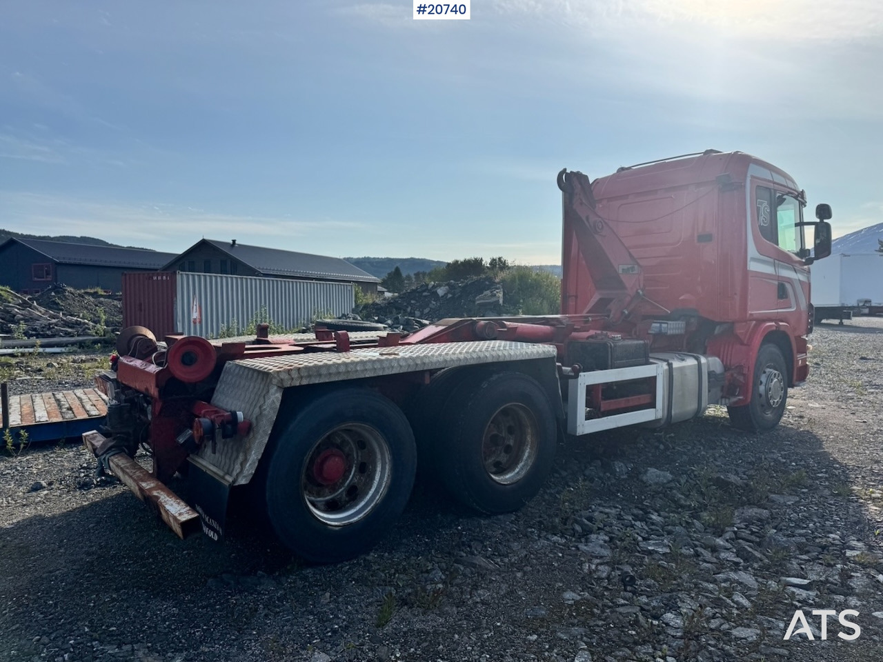 Scania R124 - Гаковий мультиліфт вантажівка: фото 3 Scania R124 - Гаковий мультиліфт вантажівка: фото 3