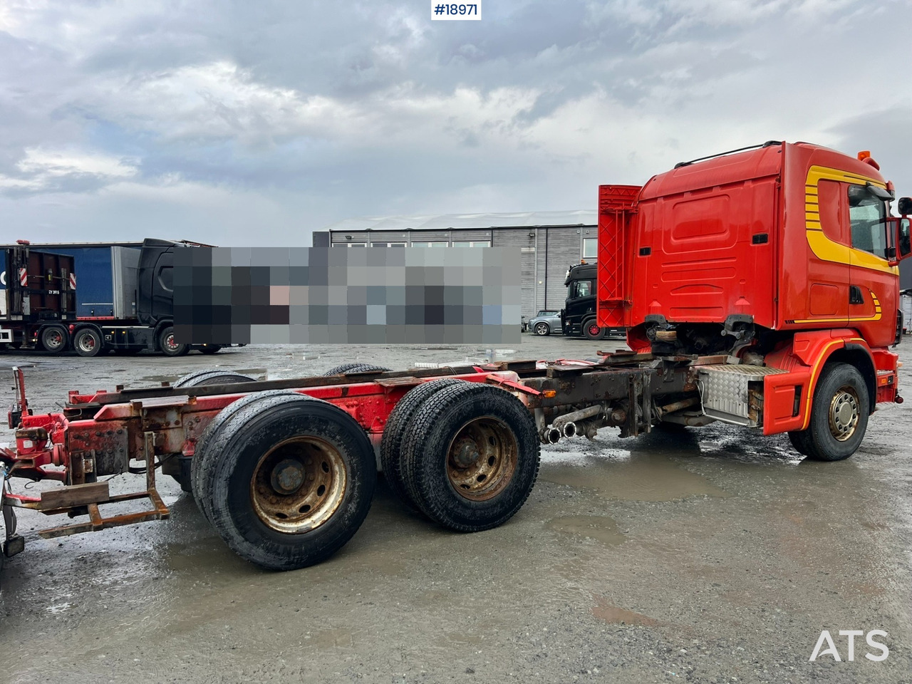 Вантажівка шасі Scania R164: фото 7