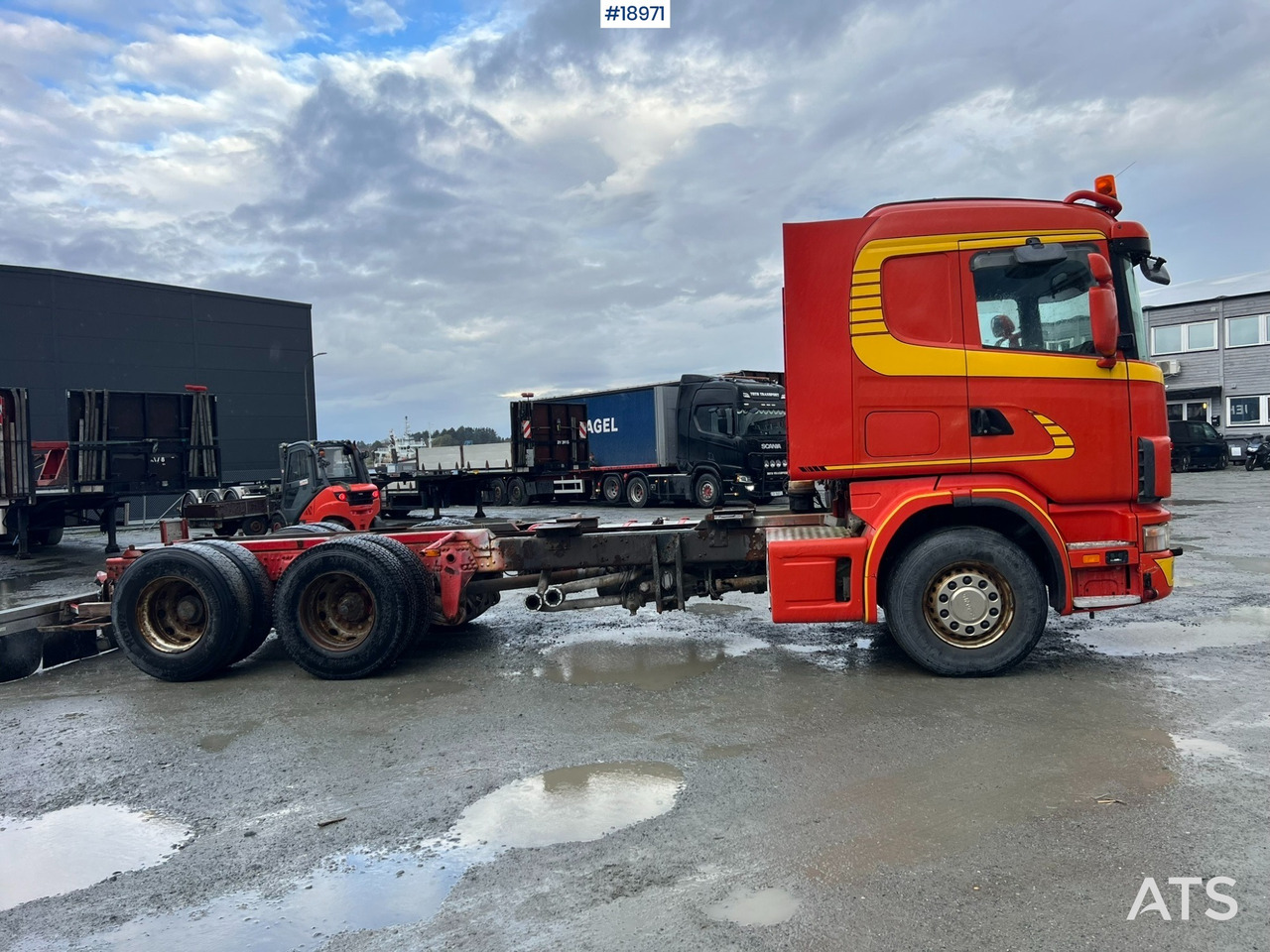 Вантажівка шасі Scania R164: фото 6