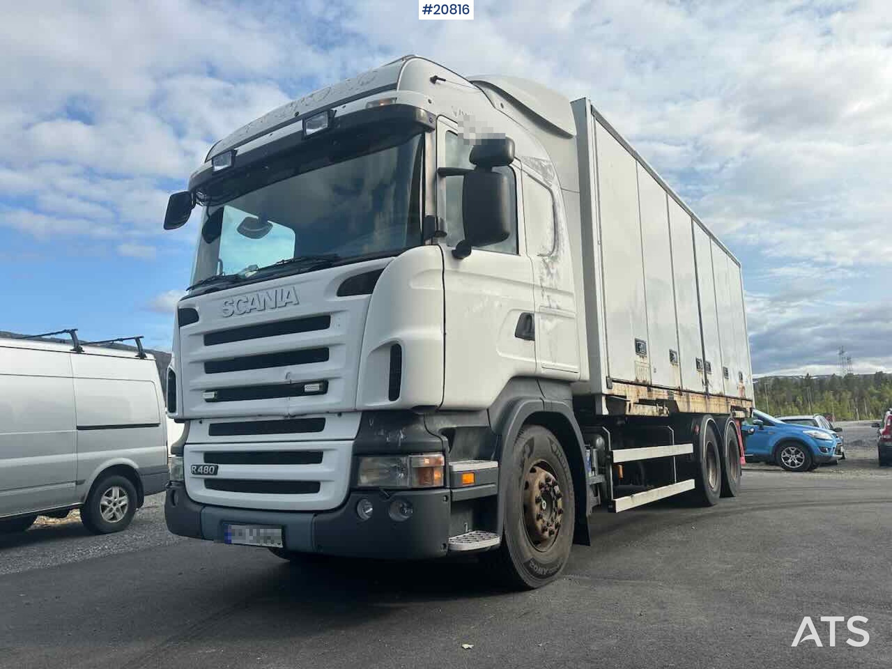 Scania R480 - Вантажівка з закритим кузовом: фото 1 Scania R480 - Вантажівка з закритим кузовом: фото 1