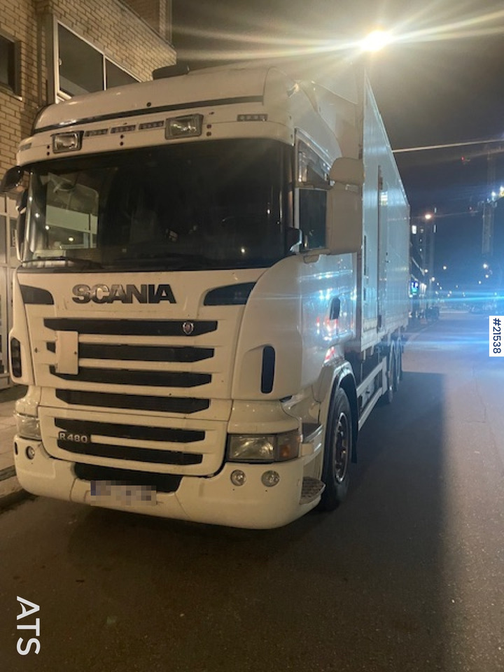 Scania R480 Skapbil m/ 2t lift - Вантажівка з закритим кузовом: фото 4 Scania R480 Skapbil m/ 2t lift - Вантажівка з закритим кузовом: фото 4