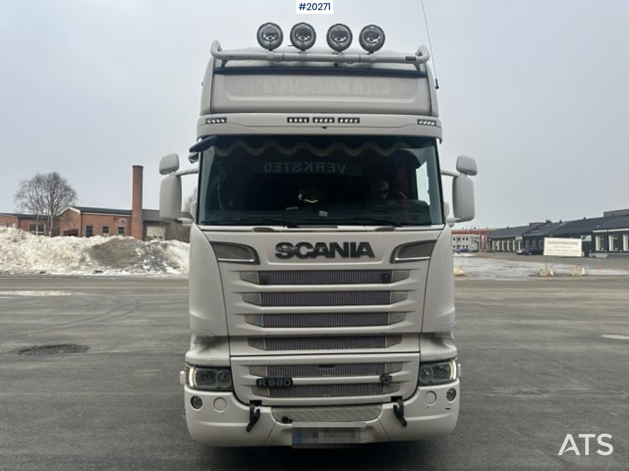 Scania R580 - Вантажівка з закритим кузовом: фото 3 Scania R580 - Вантажівка з закритим кузовом: фото 3