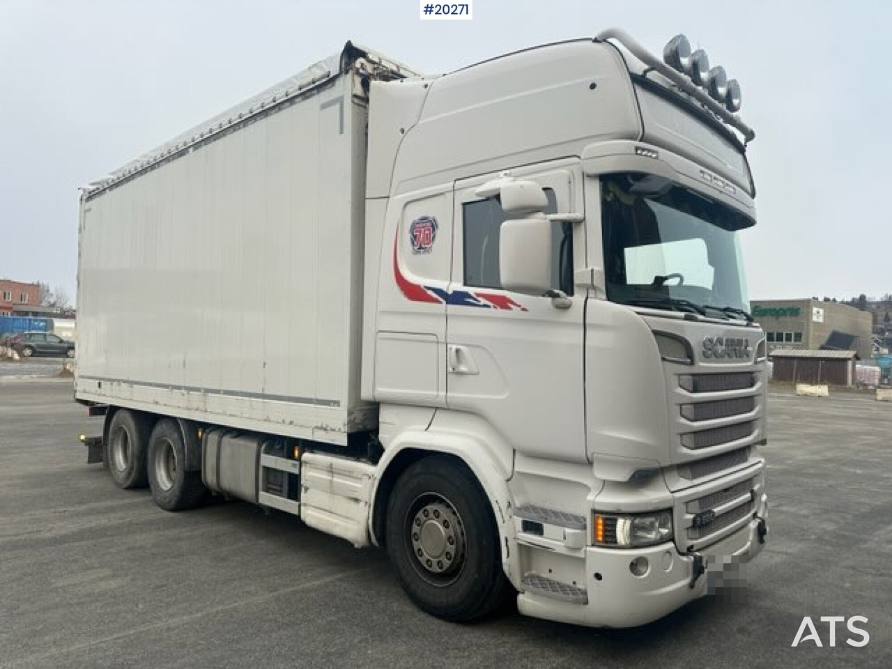 Scania R580 - Вантажівка з закритим кузовом: фото 4 Scania R580 - Вантажівка з закритим кузовом: фото 4