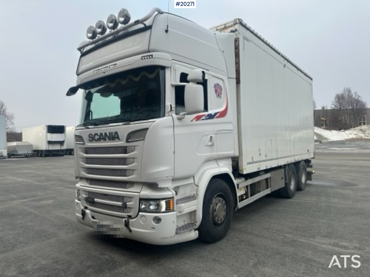 Scania R580 - Вантажівка з закритим кузовом: фото 2 Scania R580 - Вантажівка з закритим кузовом: фото 2