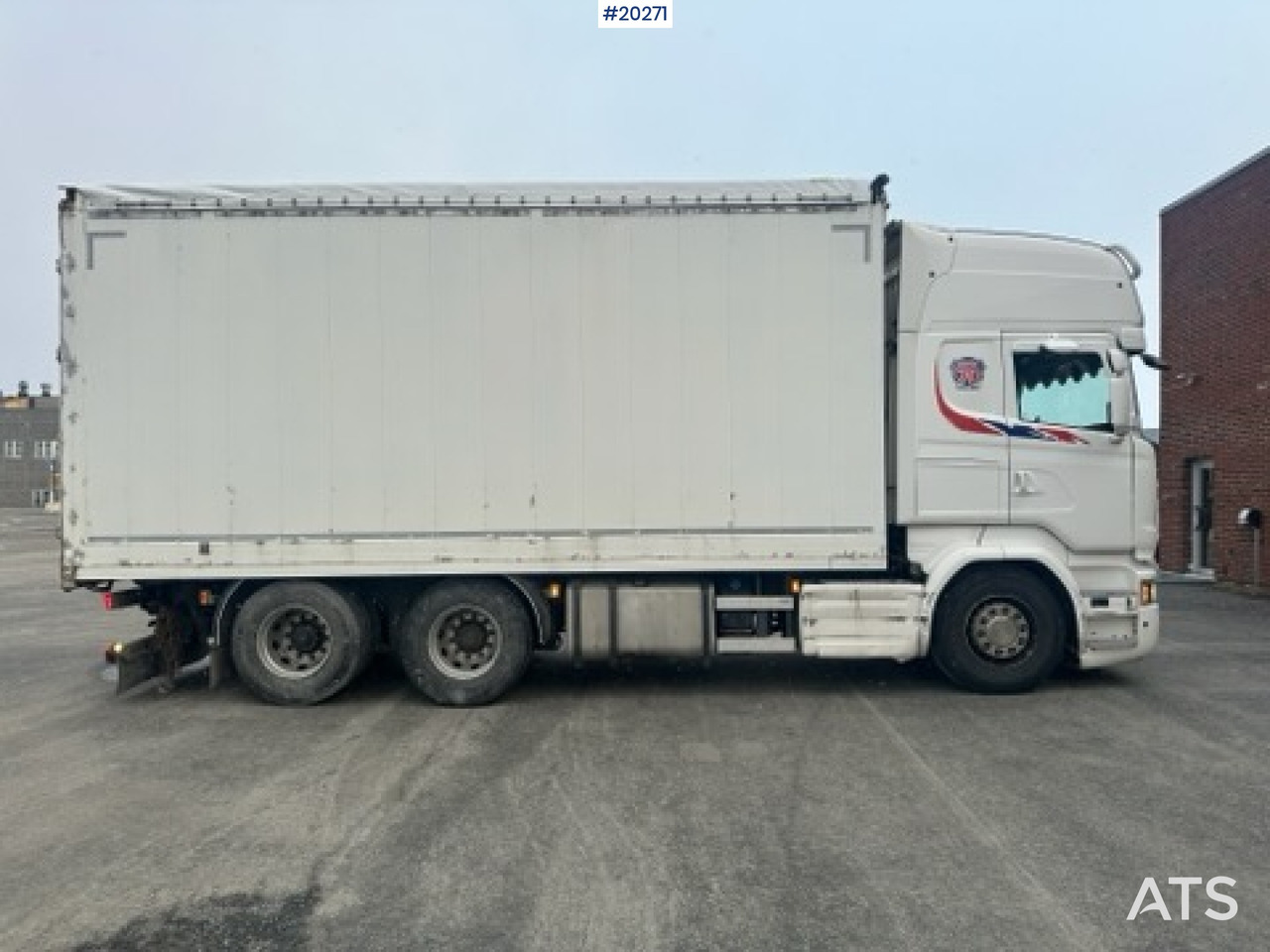 Scania R580 - Вантажівка з закритим кузовом: фото 5 Scania R580 - Вантажівка з закритим кузовом: фото 5