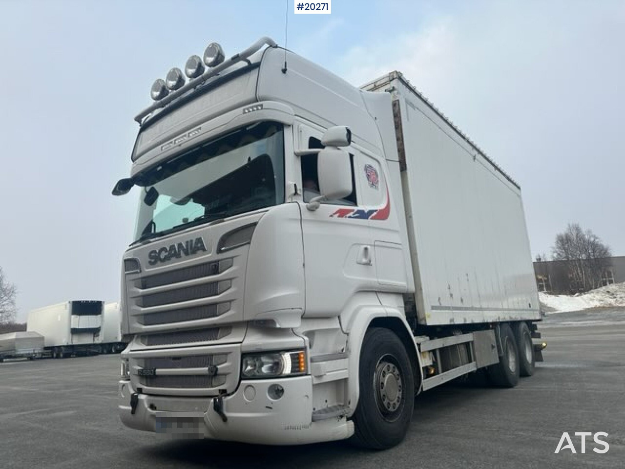 Scania R580 - Вантажівка з закритим кузовом: фото 1 Scania R580 - Вантажівка з закритим кузовом: фото 1
