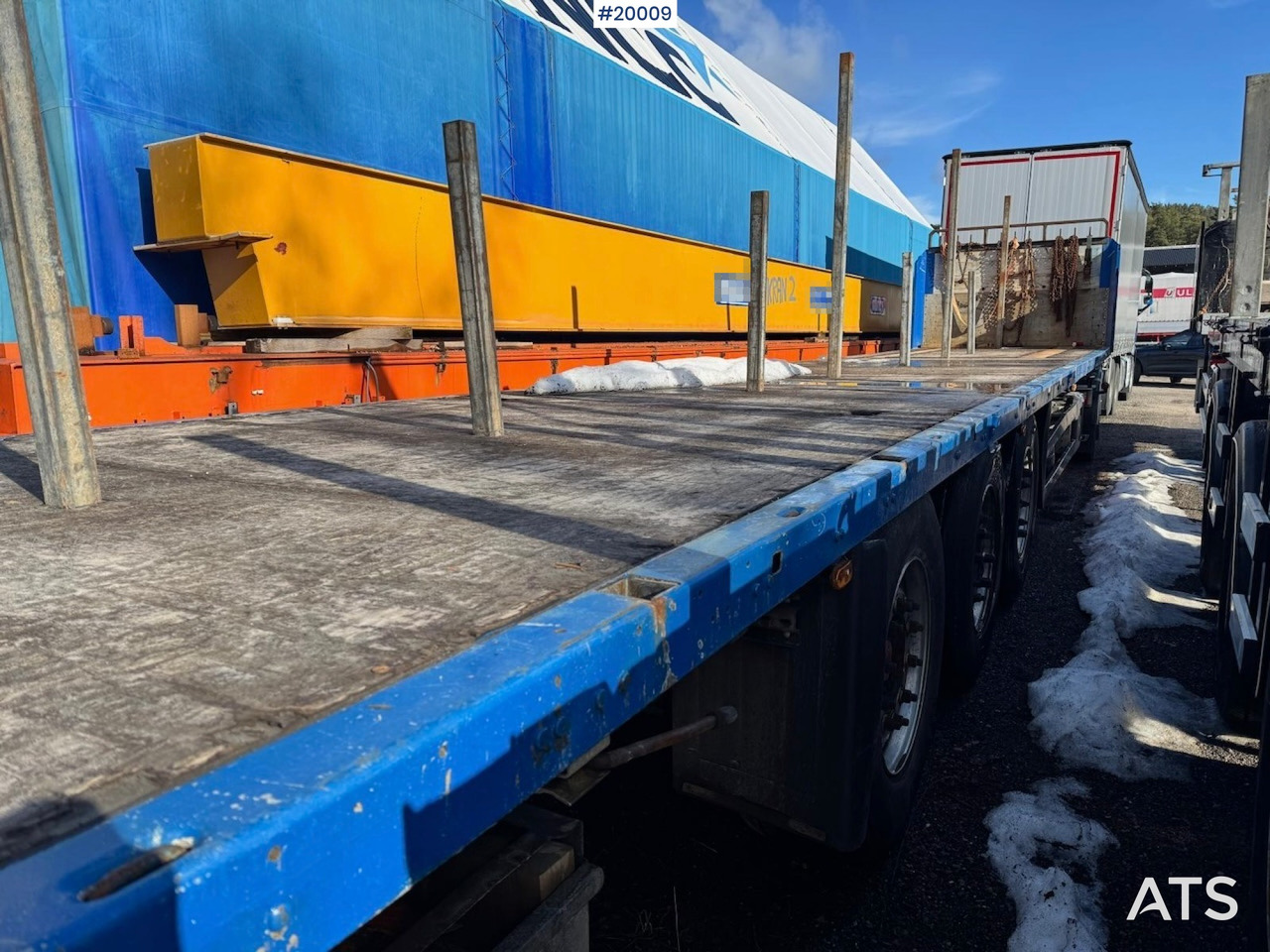 Schmitz Rettsemi - Бортовий напівпричіп/ Платформа: фото 5 Schmitz Rettsemi - Бортовий напівпричіп/ Платформа: фото 5