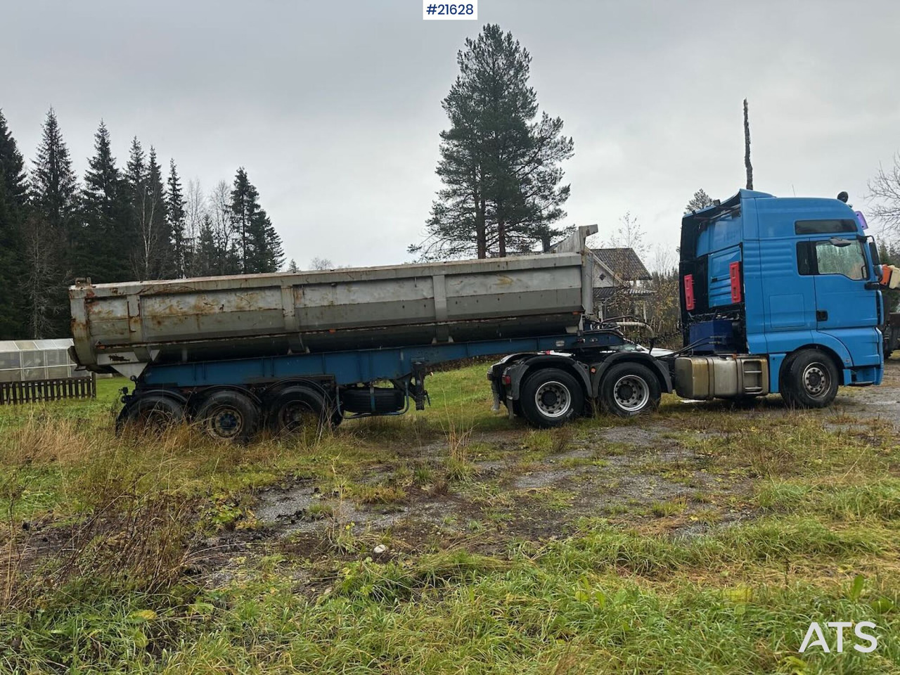 MAN TGA 28.530 6x2 trekkvogn m/ 1987 L.A.G Bree 3 akslet tippsemi SE VIDEO - Тягач: фото 2 MAN TGA 28.530 6x2 trekkvogn m/ 1987 L.A.G Bree 3 akslet tippsemi SE VIDEO - Тягач: фото 2