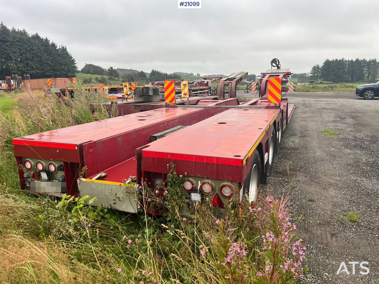 VM Brønntralle m/ Hydraulisk uttrekk på 3 m - Низькорамна платформа напівпричіп: фото 2 VM Brønntralle m/ Hydraulisk uttrekk på 3 m - Низькорамна платформа напівпричіп: фото 2