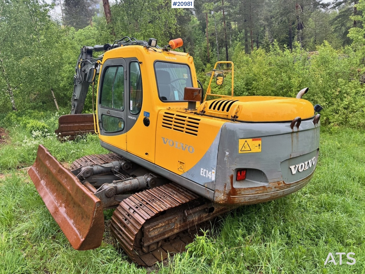 Volvo EC140LC - Гусеничний екскаватор: фото 4 Volvo EC140LC - Гусеничний екскаватор: фото 4