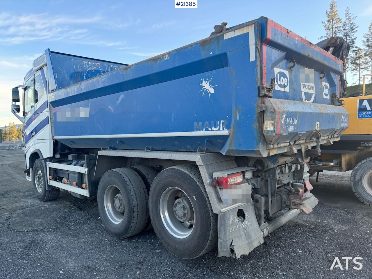Volvo FH16 6x4 Tippbil - Самоскид вантажівка: фото 3 Volvo FH16 6x4 Tippbil - Самоскид вантажівка: фото 3