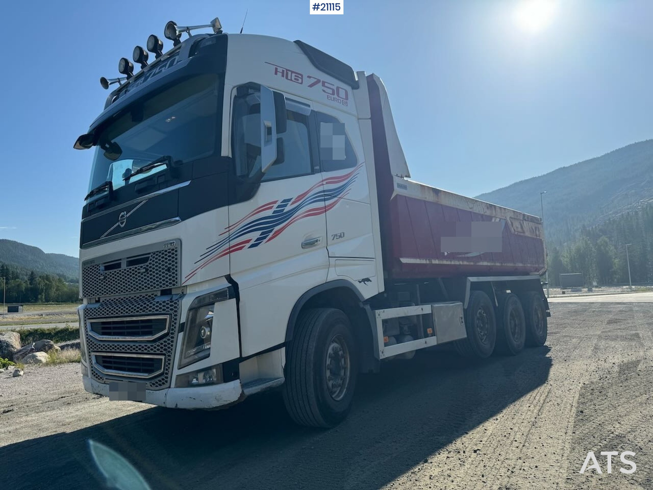 Volvo FH16 750 - Самоскид вантажівка: фото 1 Volvo FH16 750 - Самоскид вантажівка: фото 1