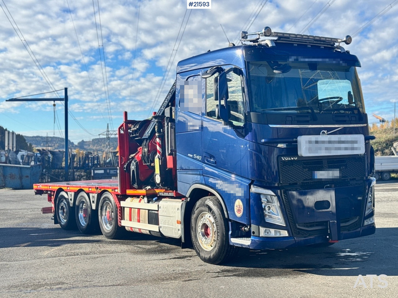 Volvo FH540 Kombibil - Вантажівка з маніпулятором: фото 4 Volvo FH540 Kombibil - Вантажівка з маніпулятором: фото 4