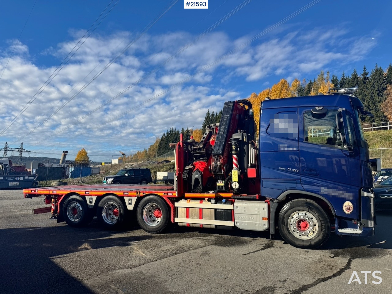 Volvo FH540 Kombibil - Вантажівка з маніпулятором: фото 5 Volvo FH540 Kombibil - Вантажівка з маніпулятором: фото 5