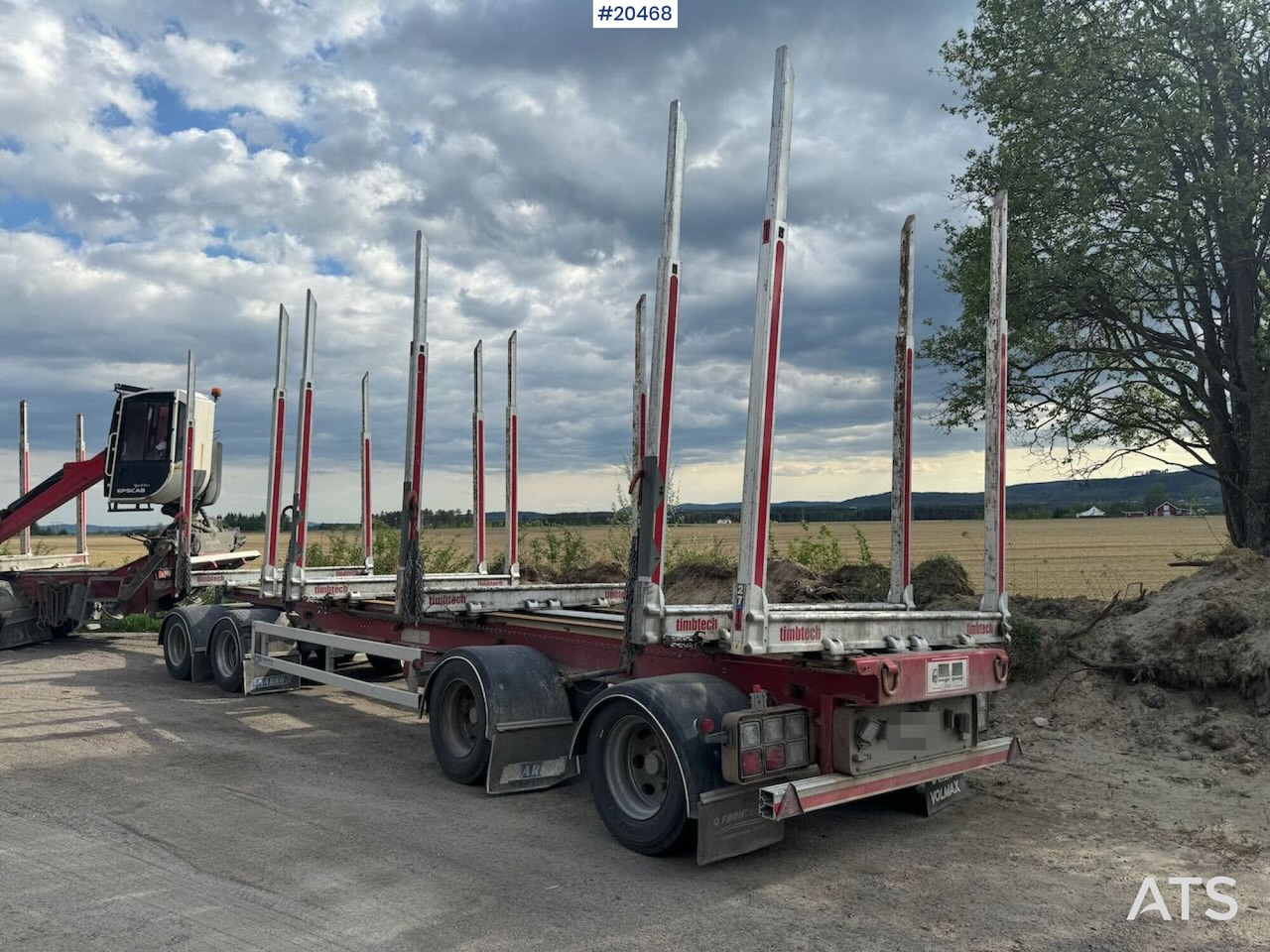 Лісовоз Volvo FH750: фото 41