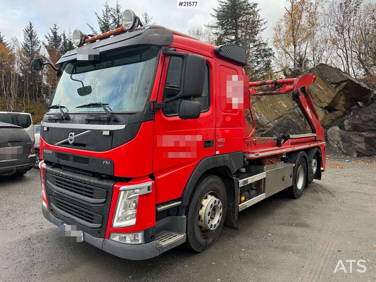 Volvo FM 410 liftdumper 6x2 m/ Laxo påbygg, utskyt og rotator. - Скіповий навантажувач вантажівка: фото 3 Volvo FM 410 liftdumper 6x2 m/ Laxo påbygg, utskyt og rotator. - Скіповий навантажувач вантажівка: фото 3