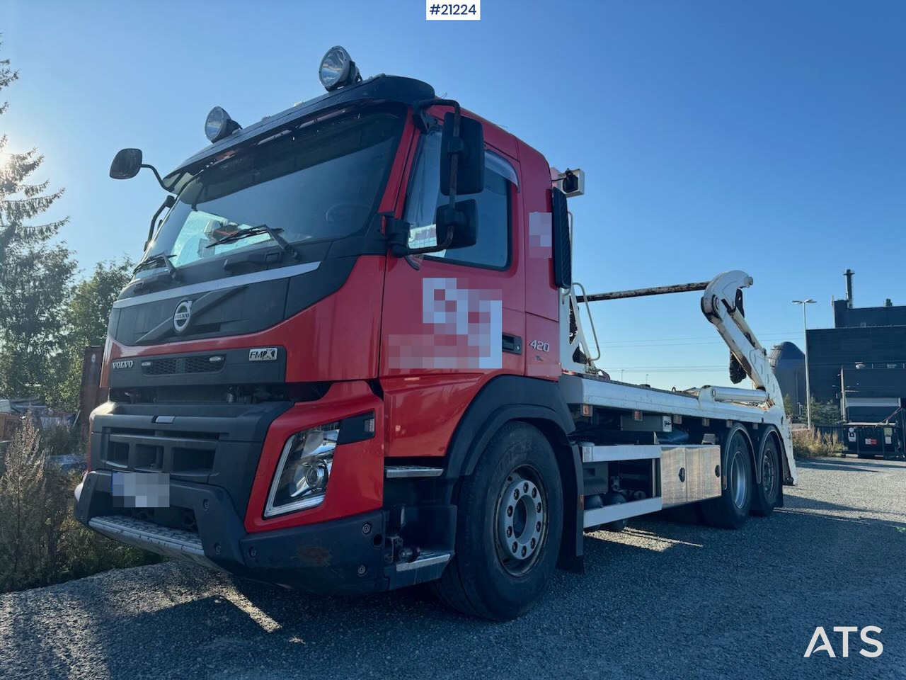 Volvo FMX 420 - Скіповий навантажувач вантажівка: фото 2 Volvo FMX 420 - Скіповий навантажувач вантажівка: фото 2